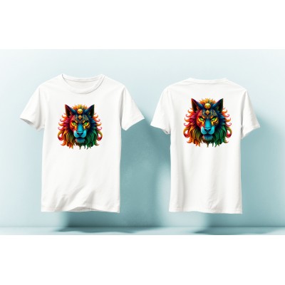 Tricou Wolf Orange